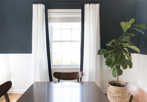 Budget Drapery DIY