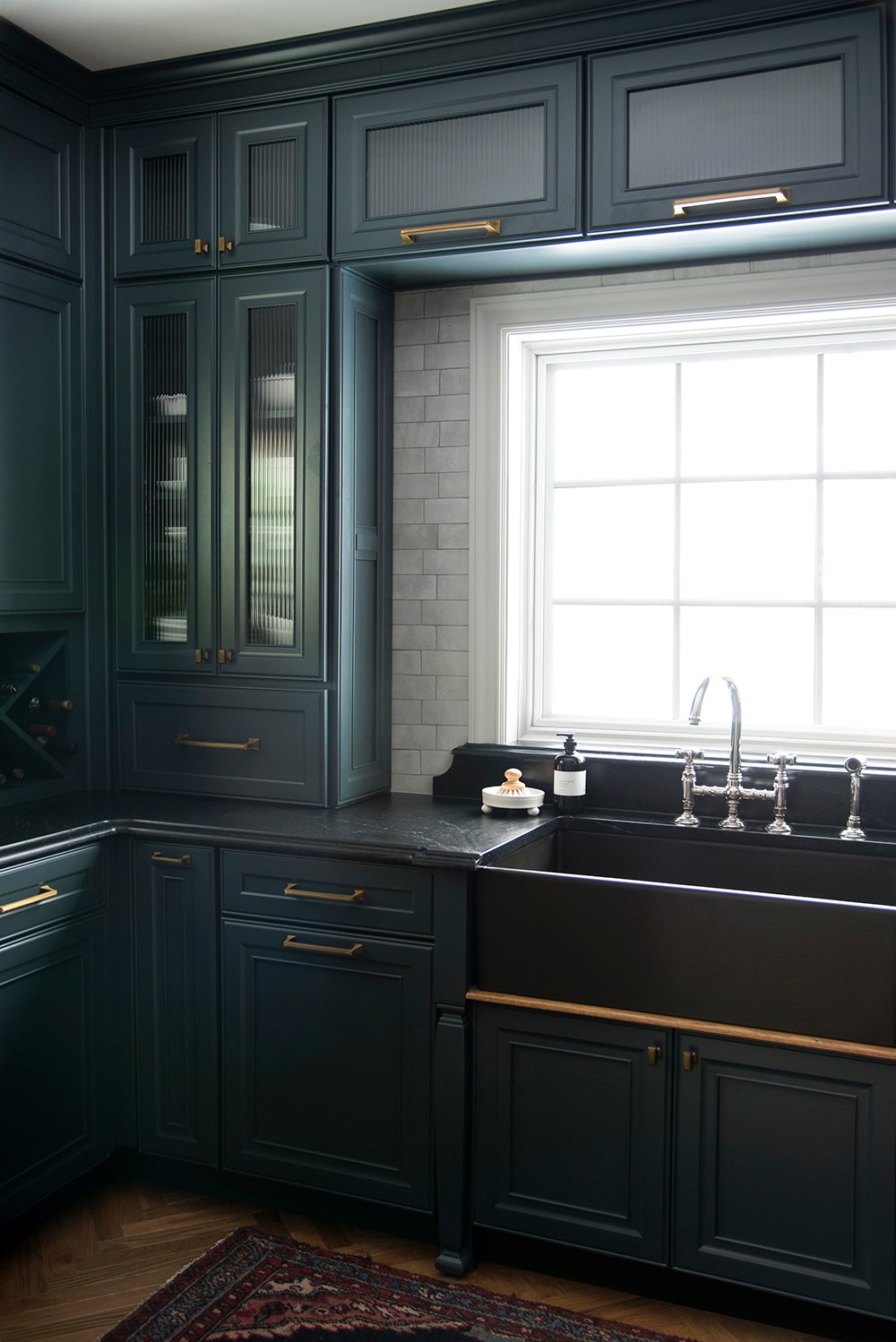 Our Dark & Moody Kitchen Reveal - roomfortuesday.com
