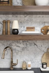 Office Kitchenette Makeover - roomfortuesday.com