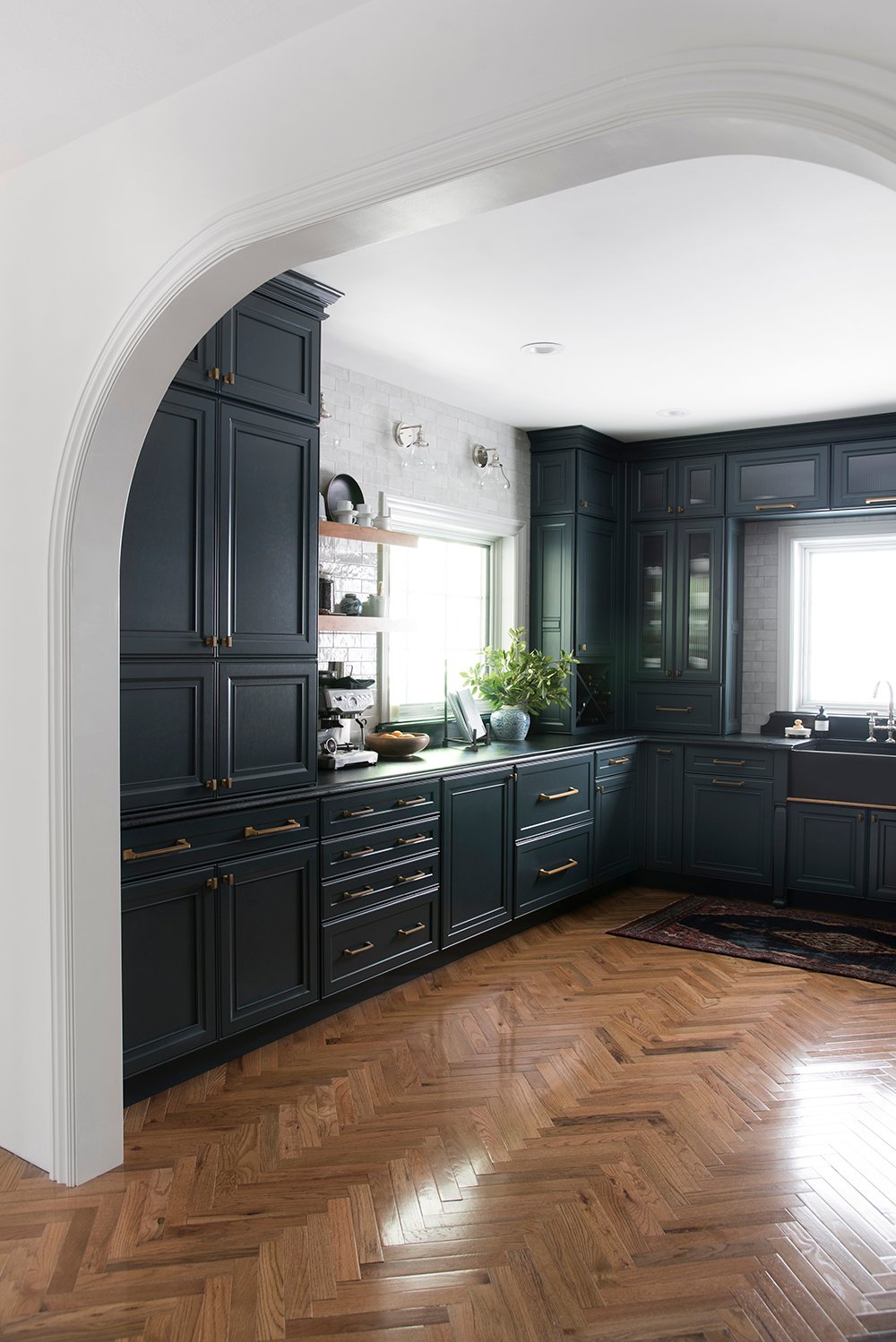 Our Dark & Moody Kitchen Reveal - roomfortuesday.com