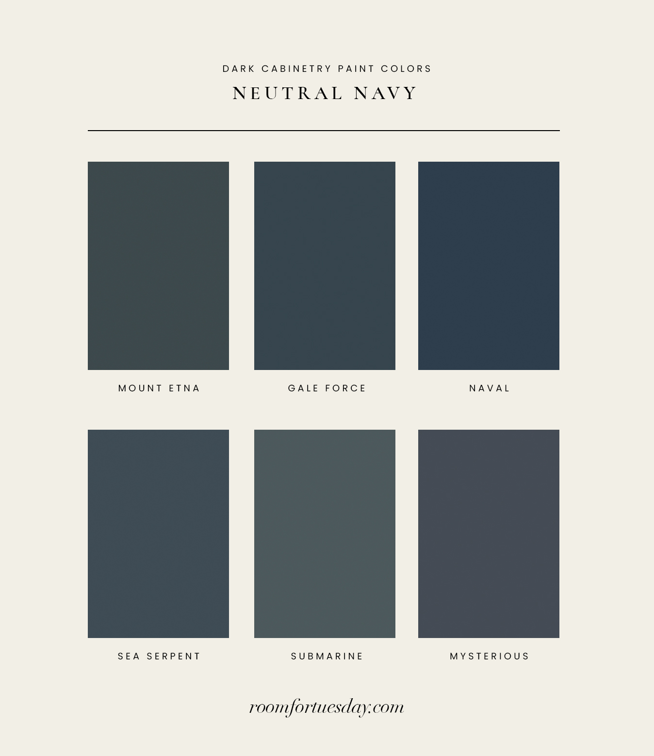 My Top Paint Color Picks for Dark Kitchen Cabinets - roomfortuesday.com