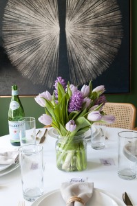 Purple & Green Easter Brunch