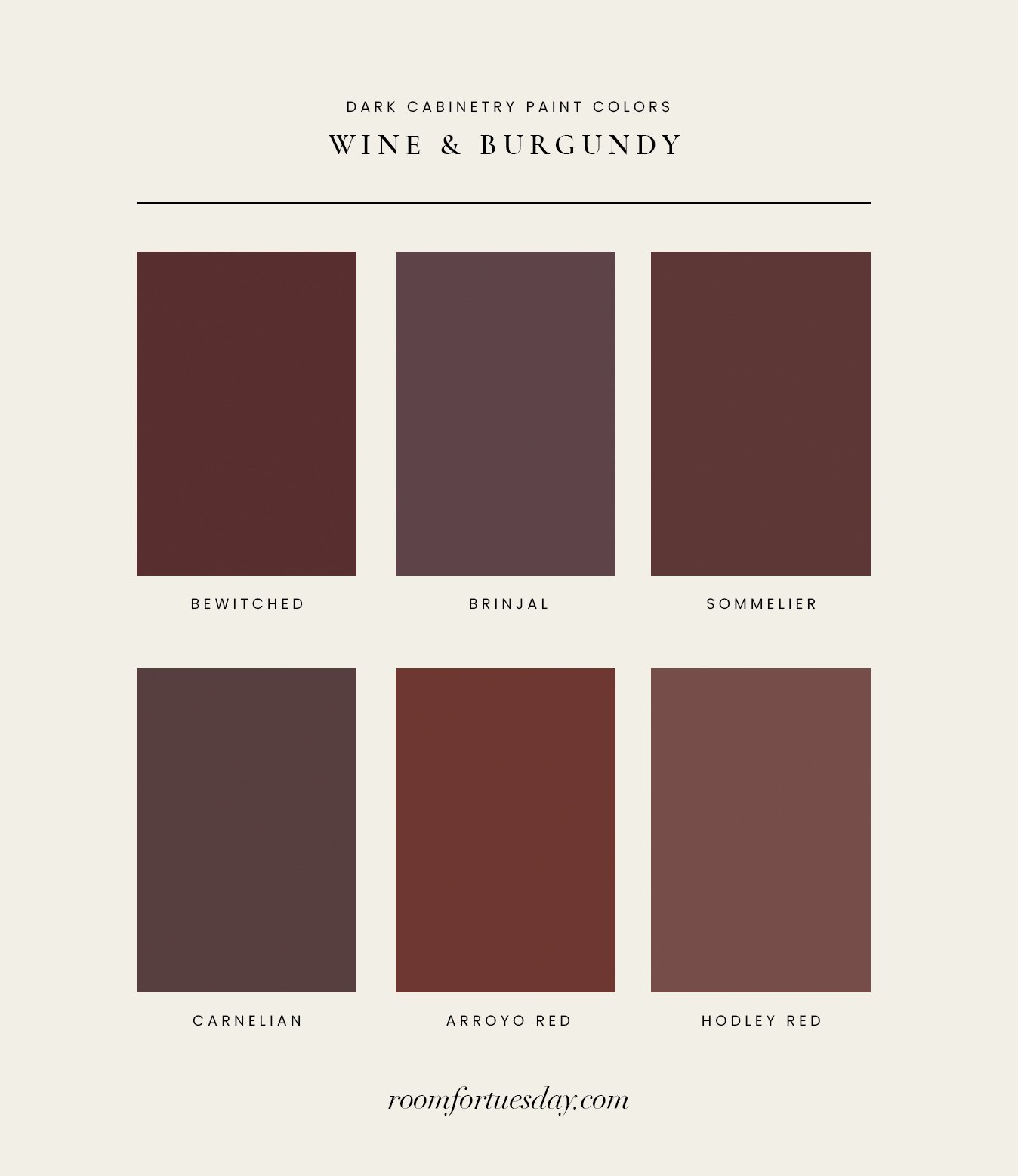 My Top Paint Color Picks for Dark Kitchen Cabinets - roomfortuesday.com